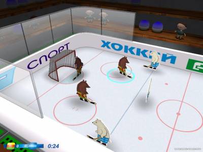 Bears are hockey players - Медведи - хоккеисты v1.00 - полная русская версия - PC - ПК игры - Спорт