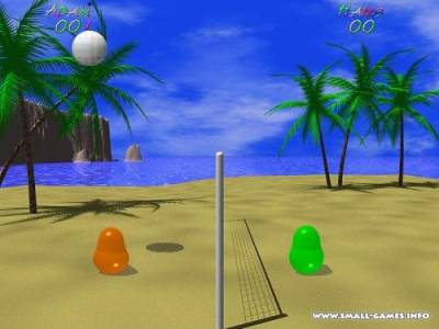 Blobby Volley v1.8 полная версия - PC - ПК игры - Спорт